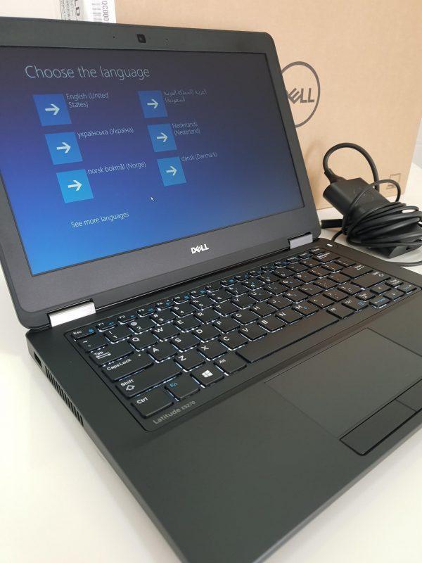 Refurbished Dell Latitude e5270 laptop front closer